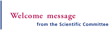 Welcome message from the Scientific Committee