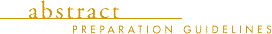 Abstract Preparation Guidelines (1118 bytes)