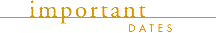 Important Dates (694 bytes)
