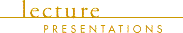 Lecture Presentations (628 bytes)